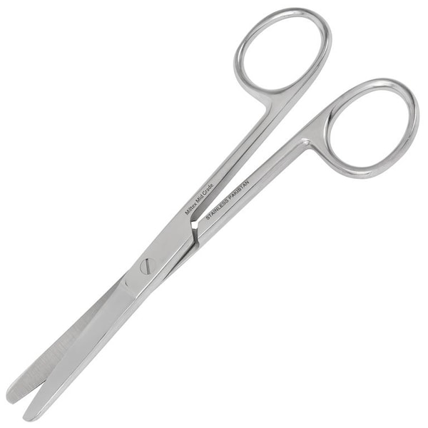 Vantage Operating Scissors, 4.5in, Straight with Blunt/Blunt Tip